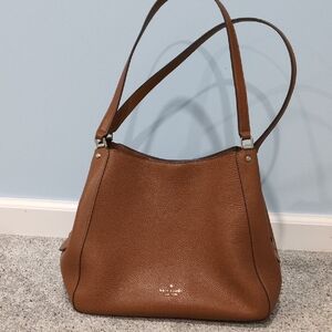 Kate Spade Brown Leather Shoulder Bag